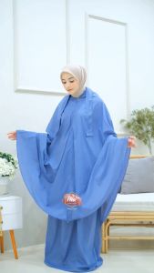 Pusat Mukena Indonesia - ( FREE SAJADAH ) MUKENA TRAVELLING 3IN1 PIKOT PARASIT KOREA NOONA