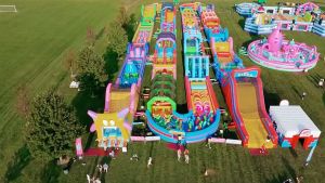 Permainan ISTANA BALON Bouncing Castle Anak Bisa Custom Ukuran Dan Size