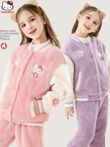 Hello Kitty | Fluffy Thick Princess Style Girls Loungewear Set