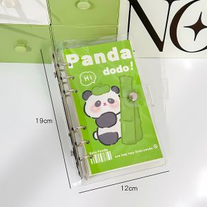 High-Quality Cartoon Panda Scheduler Detachable Loose-leaf Notebook ZZ219B