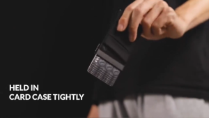 Slim Aluminum Wallet With Elasticity Back Pouch ID Credit Card Holder Mini RFID Wallet Automatic Pop