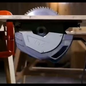 1480W Electric Circular Saw – Flip Table Wood Cutter with Free Blade Perfect for DIY Woodworking