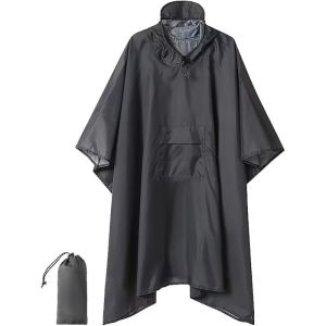 FENGHONGTAO | Multi-functional Hooded Rain Poncho