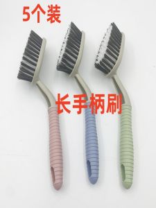 Long Handle Cleaning Brush for Kitchen Pot Washing Bathroom Face Basin Shoe Board Brush Home Essential Tools Household Gods
