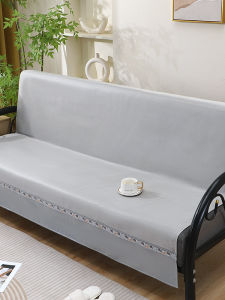 Áo Đệm Ghế Sofa Gấp Bằng Lụa Băng Chống Trượt Mùa Hè Đơn Giản Màu Trơn Chống Trượt Đệm Ghế Sofa Thoáng Khí Chống Mài Mòn