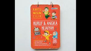 Kartu Muslim Cilik Huruf & Angka Hijaiyah