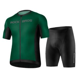 RockBros | Bộ Đồ Đua Xe Đạp Nam Mùa Hè Áo Ngắn Tay và Quần Short cho Xe Đạp Núi và Đường Phố
