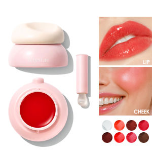 Little Round Jar Multi-Color Jelly Lip Balm for Lips and Cheeks Vibrant Colors Moisturizing and Nourishing Lip Nectar