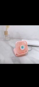 SYB Hanging Neck Small Fan Outdoor Folding Small Fan Mini Multi-function Portable Small Pocket Fan Random color