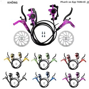 Tanke MTB Xe Đạp Thủy Lực Đĩa Phanh Bộ 160Mm Rotors Dầu Calliper Tấm Phía Trước Phía Sau Leo Núi Xe Đạp Kẹp 22.2Mm Xử Lý Một Trụ Cột Phanh Đĩa Màu Sắc Đa Dạng Cho Mtb - Lazada