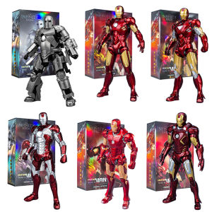 Marvel | Assemble Figure Iron Man MK 1 2 3 4 5 6 7 Toy Original Mark Model 15cm ABS legends Collect ornament Action Figurine Set Gift