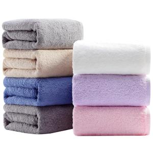 Home Use Pure Cotton Absorbent Thick Towel