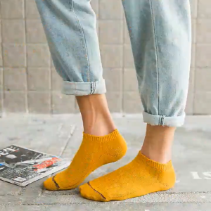 10/20Pairs Fashion Cotton Men Low Cut Socks Non-slip  Invisible Casual Breathable Male Ankle Slipper Socks