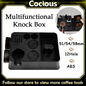 51/53/58mm ABS Tamping Statio Tamper Base Holder Multipurpose Coffee Accessories