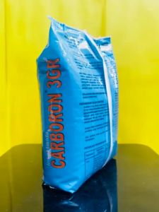 Insektisida CARBORON 3GR produk dari YANNO AGRO SCIENCE INDONESIA kemasan 2kg