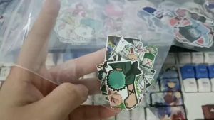 One Piece - Set 10/15 Sticker Roronoa Zoro / Zoro anime/manga One Piece/OP hình dán trang trí điện thoại mũ bảo hiểmlaptop vali..siêu đẹp chống nước chống xước