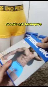 (1 Box = 2 pcs) Pierre Uno Teens - Celana Dalam Remaja Laki-Laki / Anak / Pria / Seamless Trunks 01 / Boxer Remaja