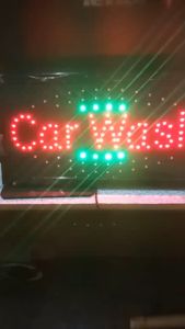 LED DISPLAY BOARD SIGNAGE LED-CARWASH LIGHT ENERGY SAVING LIGHT BILLBOARD-CARWASH