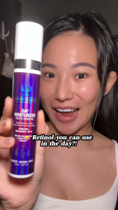 NANO SKINZ 1% Retinol Day Moisturizer SPF15 50ml with Cica | Anti-Aging Firming Instant 24-Hour Hydration for Skin | Hydrating Skincare Suitable for Sensitive Skin