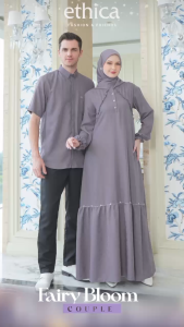 COUPLE ETHICA 2025 COUPLE 193 FAIRY BLOOM GAMIS & KOKO TERBARU PREMIUM LEBARAN KEKINIAN TERMURAHHH