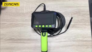 360 ° Máy Nội Soi Cầm Tay Tự Động Xoay Với Màn Hình IPS 5 Inch Camera HD 1080P Ống Soi Chống Nước 95mm Để Kiểm Tra Đường Ống Cống