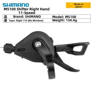 SHIMANO | Shimano Right Shifter M4100 M5100 M6100 10 Speed 11 Speed 12 Speed Smooth Shifting Clear Digital Display Inspection Supported Made in Japan