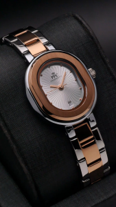 PPC Fontainebleau รุ่น PPC-EB07 OVALE MODERN DATE นาฬิกาข้อมือผู้หญิง สายสแตนเลส [ของแท้ 100% สินค้ามีรับประกัน 1 ปี]