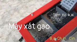 Máy xát gạo đập bột mini TF666s
