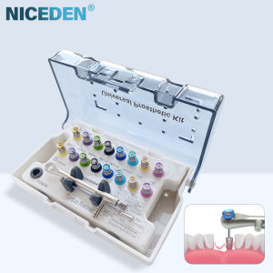 NICEDEN Dental Implant Screw Driver Dental Implant Torque Wrench Screwdriver Dentistry Screwdriver Tools Dentistry Implant Tool 10-70NCM 16pcs Drivers