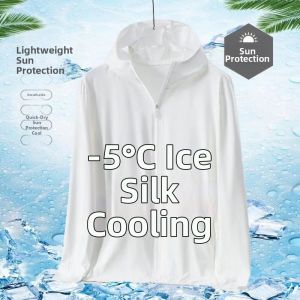JIFANPAUL | UV Protection Ice Silk Breathable Quick Drying Hooded Outerwear