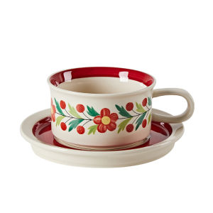 SHUNYAN | Elegant Retro Coffee Cup & Saucer Set