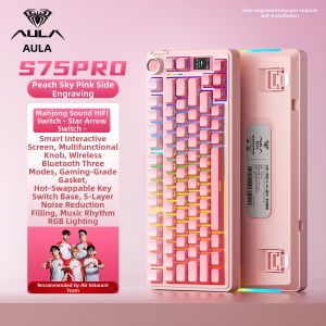 AULA | Customizable Tri-Mode Mechanical Keyboard 80-key