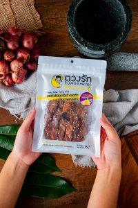 ผลไม้อบแห้ง มะม่วงอบแห้ง ตวงรัก ขนาด 75 กรัม บรรจุกระปุก มี 8 รสชาติ สดใหม่ พร้อมส่งจากโรงงาน