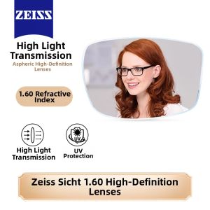 PARZIN | Stylish Business Eyeglasses Light Titanium Leg