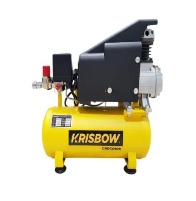 KRISBOW KOMPRESOR ANGIN 1HP 8L 8 BAR 1PH CRDC0108
