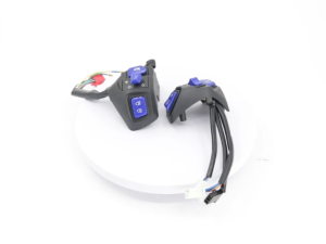 Motorcycle Handle carbon fiber Switch Left&Right with Hazard Light