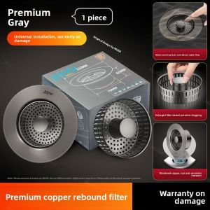 MONLEYTA | Universal Stainless Steel Kitchen Sink Drain Filter Net Versatile Dishwashing Sink Vegetable Basin Water Leakage Plug