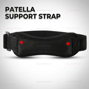 Adjustable Patellar Tendon Support Knee Brace for Basketball Running Fitness Shock Absorbing Compression Sleeve
