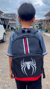 Heibag - Terbaru Tas Ransel Anak Laki Laki Paud Tk Sd Motif Spiderman Lagi Hits / Tas Ransel Anak Cowok Multifungsi / Trend Backpack Anak Sekolah Masa Kini / Tas Anak Sd