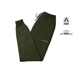 Aerostreet Jogger Long Pants Draco Hijau Army Celana Joger EBAAA