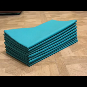 ผ้าเขียวห่อเซตเครื่องมือแพทย์ ผ้า cotton 100 เปอร์เซน ผ้าเขียวห้องผ่าตัด ผ้าสี่เหลี่ยม 2 ชั้น2ตะเข็บ