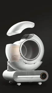 Herder Intelligent Cat Litter Pan Clean Cat Toilet Automatic 65L Cat Litter Pan Clean & Deodorised