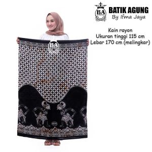 Sarung Batik Anak Laki-laki Motif Gunungan Goyor Halus