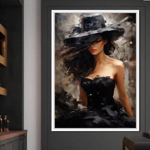 500/1000/1200/2000PCS Jigsaw Puzzle Elegant Woman Portrait Art For Adults Great Weekend Relaxation And Family Fun