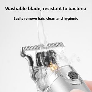 MONLEYTA | German Precision Electric Hair Trimmer Mens Multi-Function Shaver Beard Razor Haircut Machine Professional Barber Tool