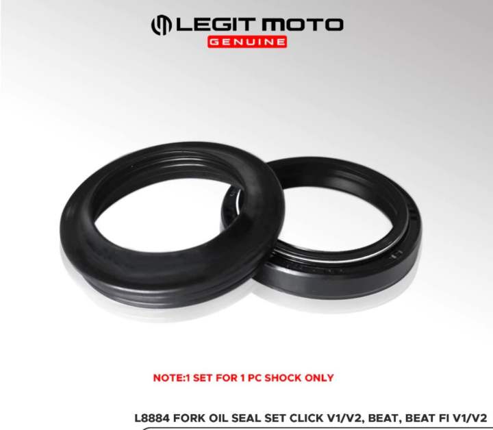 Front Shock Oil Seal for HONDA CLICK v1/v2, HONDA Beat Fi v1/v2, Beat carb, Scoopy, Click