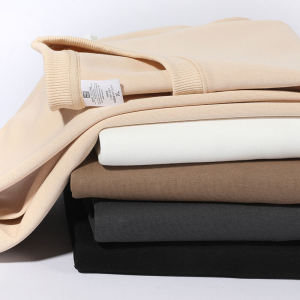 Factory Autumn and Winter Heavy Weight 320G Drop Shoulder Loose round Neck Sweatshirt Urban Easiest for Match Pure Color Bottoming Shirt