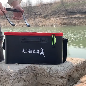 Perlengkapan Memancing Ember Lipat 30cm Ember Pancing Lipat Tahan Air Eva 30cm