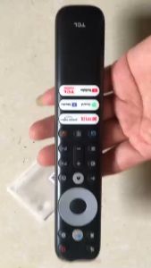 điều khiển tivi tcl giọng nói mẫu 2022.