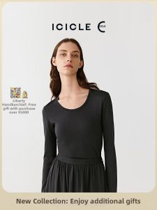 ICICLE | Easy-care Autumn Wool T-shirt